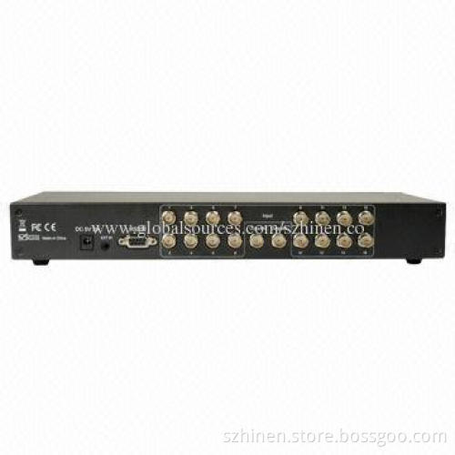 3G SDI 16 x 2 Switcher with Reclock, Supports Multiple Video Resolution
